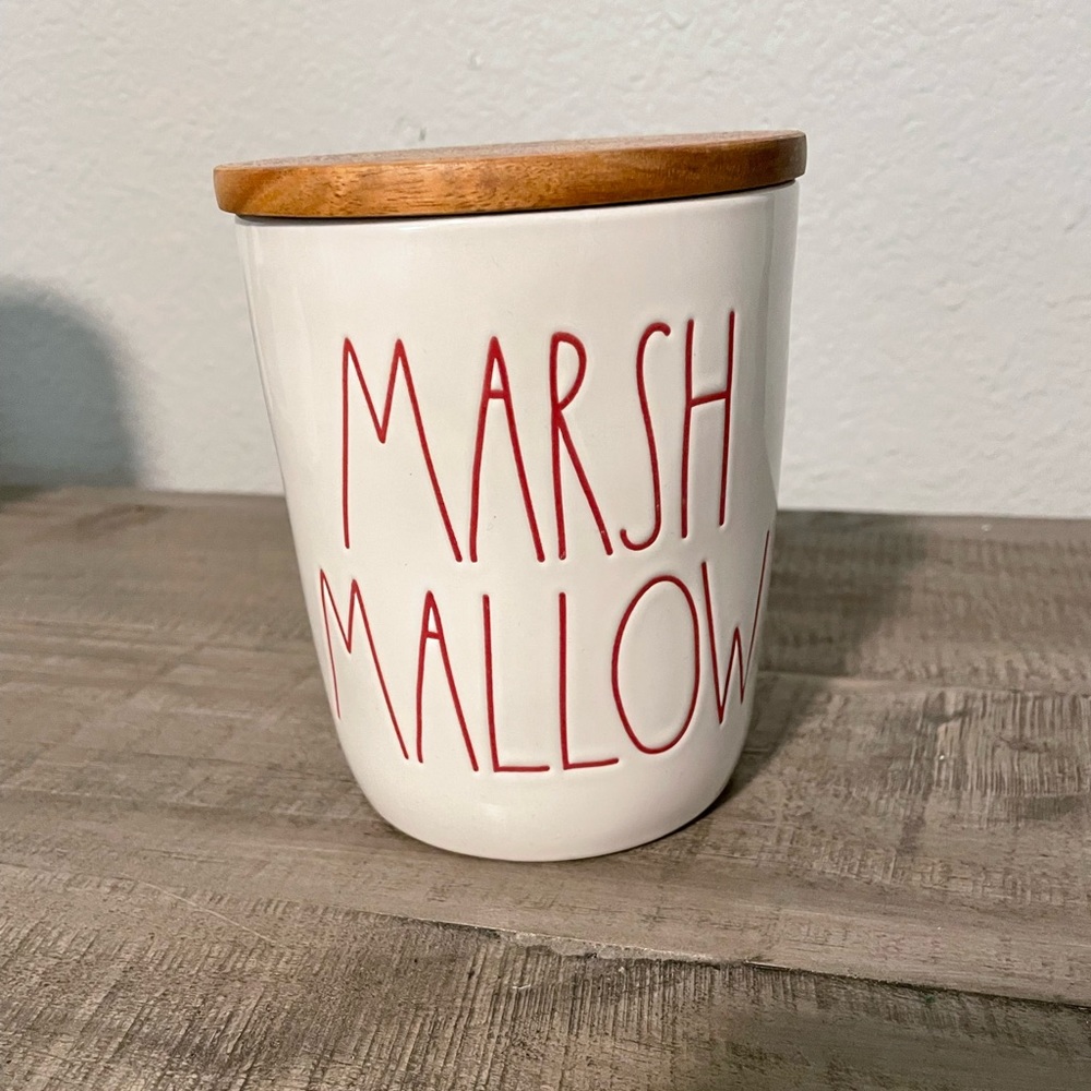 Rae Dunn “Marshmallow” Canister